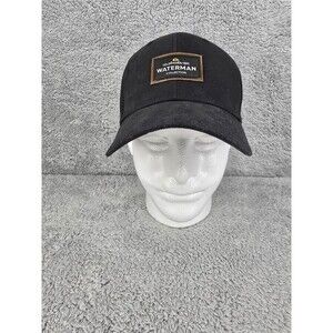 Quiksilver Waterman Perf Turf Cap Black Performance Hat Men’s OSFA.